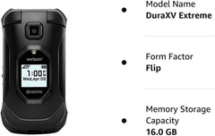 Kyocera DuraXV Extreme E4810 UNLOCKED VERIZON Rugged Flip Phone USED