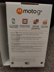Motorola Moto G4 XT1625 5.5″ 13MP 32GB + 64GB SD Card Smartphone White Republic
