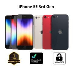 Apple iPhone SE 3rd Gen. – A2595 – 64GB| 128GB | 256GB – (Unlocked)