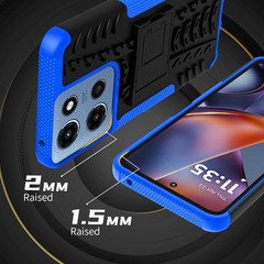 Motorola Moto G Play 2026 Case with 2 Pack Screen Protector, Heavy Duty Bumper C