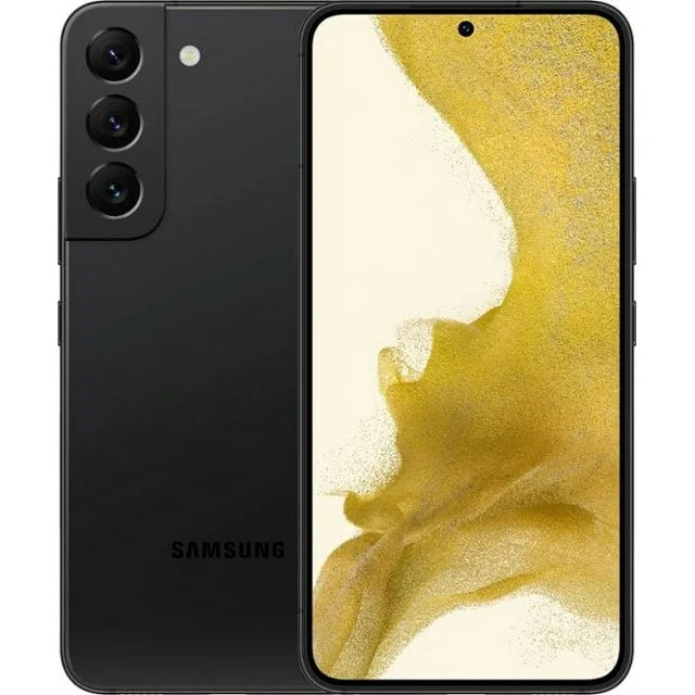 Samsung Galaxy S22 SM-S901U1 Unlocked 128GB Phantom Black B Light Burn