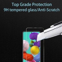 [3+2] Screen Protector & Camera Lens Protector for Samsung Galaxy A51 4G / 5G 9H
