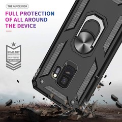 For Samsung Galaxy S9 Case with 3D Curved Screen Protector 2 Pack, Cover Stand