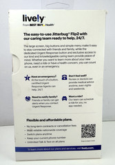 Lively Jitterbug Flip2 Cellphone for Seniors Mobile Phone Grey Brand New