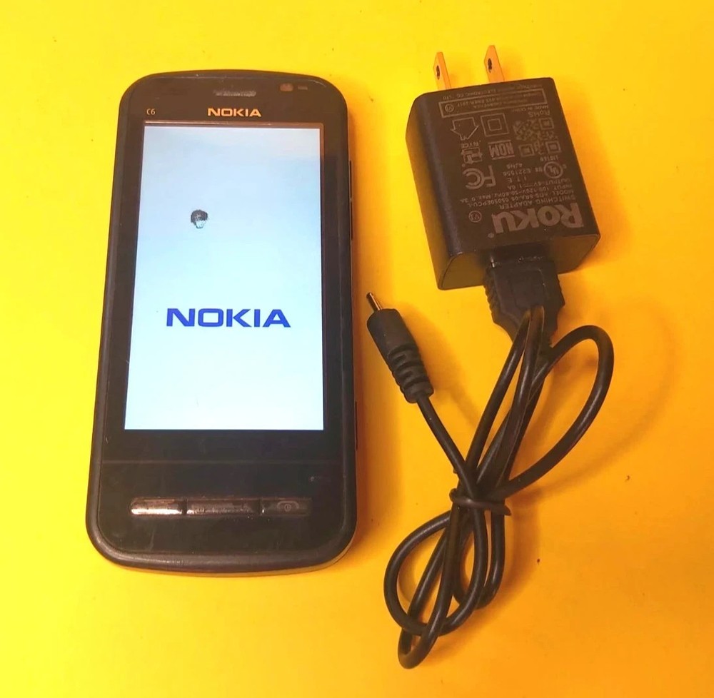 🔥DEAD PIXELS️‍🔥 NOKIA C6-00 UNLOCKED SLIDER QWERTY CELL PHONE BELL TELUS KOODO