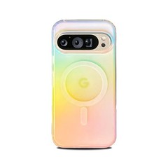 Iridescent Holographic Laser Gradient Case for Google Pixel 9 Pro XL 6.8″ Bumper