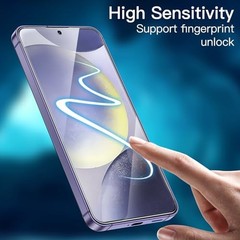 Screen Protector for Samsung Galaxy S24+ 6.7-Inch Tempered Glass, HD Clear 5G