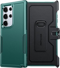 Case & Belt-Clip Holster for Samsung Galaxy S24-Ultra Military Grade Drop Protec