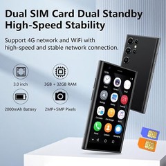 SOYES S23 Pro Unlocked Mini HD Smartphones 4G GSM 3GB +32GB Dual SIM Android 9.0