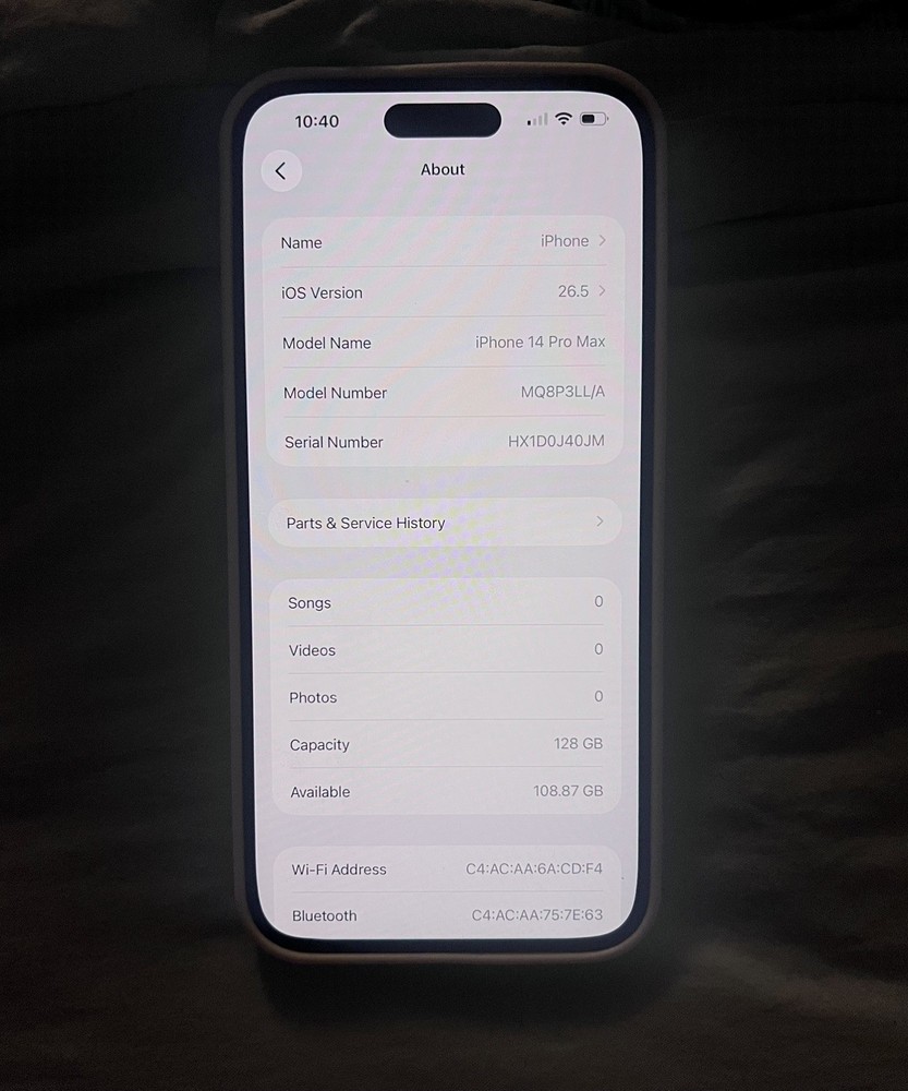 Apple iPhone 14 Pro Max – 128GB (Unlocked) Sold As Is READ