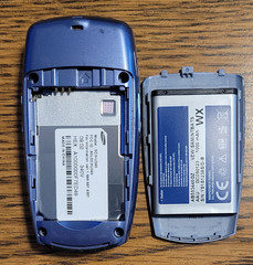 Samsung Snap SCH-U340 – Blue and Black ( Verizon ) Cellular Flip Phone