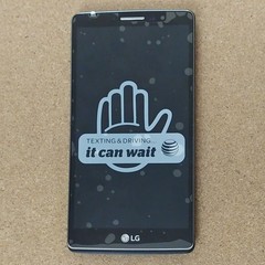 LG Vista 2 H740 AT&T 16GB 13MP Cam, Functional Phone With Network / Sim Issue.