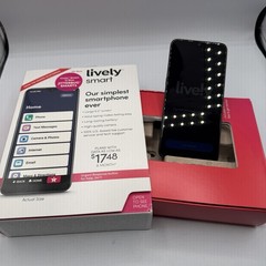 Lively Jitterbug Smart3 Smartphone for Seniors Large 6.2″ Screen
