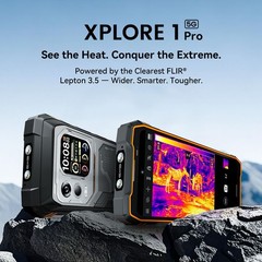 Blackview XPLORE 1 Pro 5G Rugged Smartphone 48GB+512GB Thermal Imaging NFC 64MP