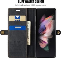 Wallet Case for Samsung Galaxy Z Fold 3 with RFID Blocking, S Pen & Card Holder