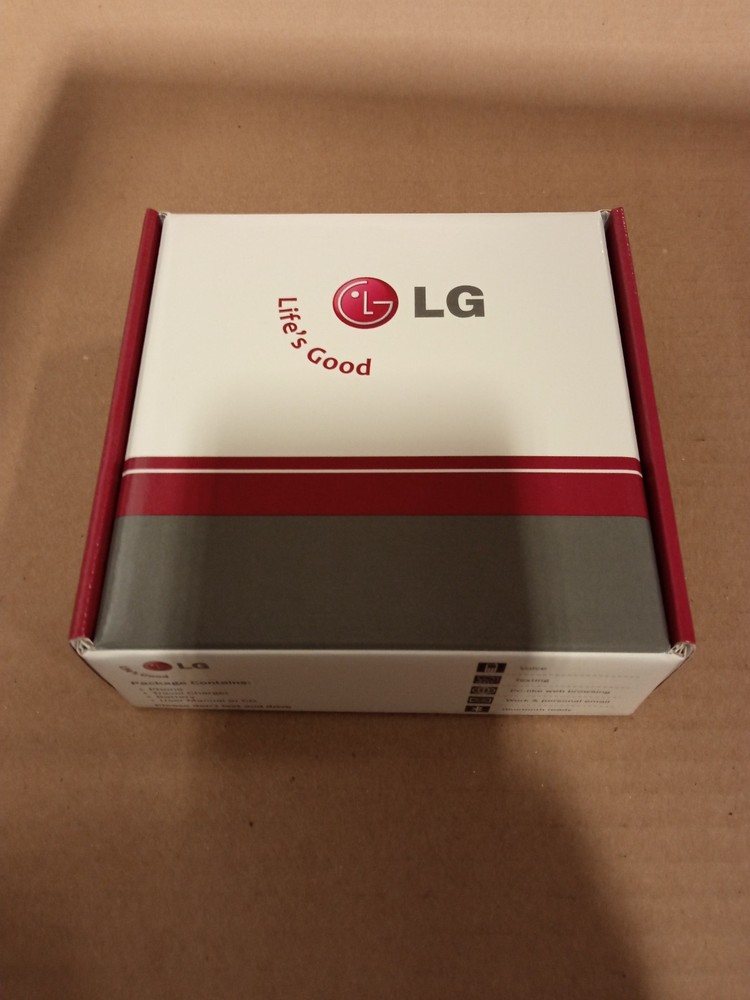 Rare Vintage LG Cookie Lite T300 Movistar Pink Smartphone Includes Games