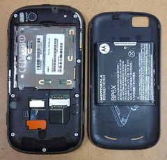 Motorola Cliq 2 II MB611 – Gray and Black ( T-Mobile ) Very Rare Blur Smartphone