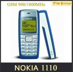 Original Nokia 1110 1110i Dualband GSM 900/1800 Mobilephone Classic Barphone
