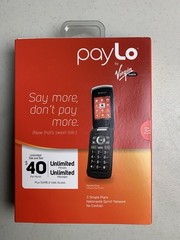 Kyocera Kona Flip Phone Cell Phone Virgin Mobile Cellular New In Box