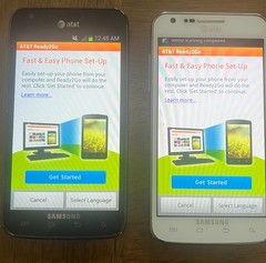 (Lot of 2) Samsung Galaxy S II – SGH-i727 – White & Black (AT&T)