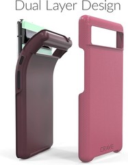 Dual Guard for Google Pixel 6a Case, Shockproof Protection Dual Layer Case – Ber