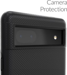 Dual Guard for Google Pixel 6a Case, Shockproof Protection Dual Layer Case – Bla
