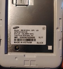 Samsung Galaxy Luna – 8 GB – Black (TracFone) [See Description]