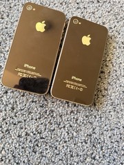 Lot of 2 Apple iPhone 4 A1332 Black – For Parts / Not Working – Untested