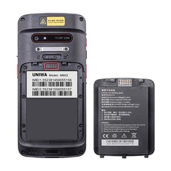 2D QR Scanner 4G LTE Rugged Smartphone Handheld PDA Android 15 Mobile UNIWA M602
