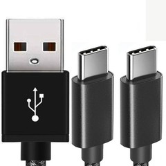 2 Pack 6.5FT Type-C Fast Charger for iPhone 16/15 Pro Max