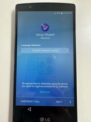 LG G4 VS986B Black (Verizon), Working, Will Need New Sim Card