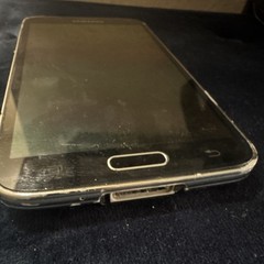 Samsung Galaxy S5 16GB Black Android 5.1in 16MP GSM Smartphone Parts/Not Working