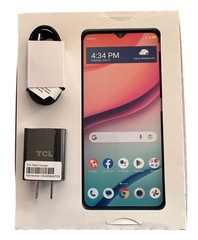 TCL K24 TOALT434DCPWP 6.5” 4G LTE 4GB RAM 32GB 2.2 GHz Android Phone Brand New