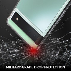 Clear Guard for Pixel 6a Case, Shockproof Clear Case for Google Pixel 6a