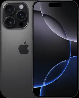 Apple iPhone 16 Pro A3083 Spectrum Only 128GB Black Titanium Very Good