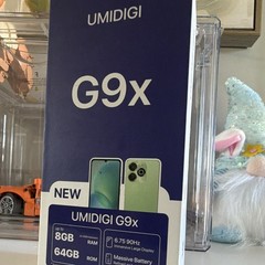 UMIDIGI G9x 64GB 8GB RAM 6.75″ 90Hz Factory Unlocked Android Black