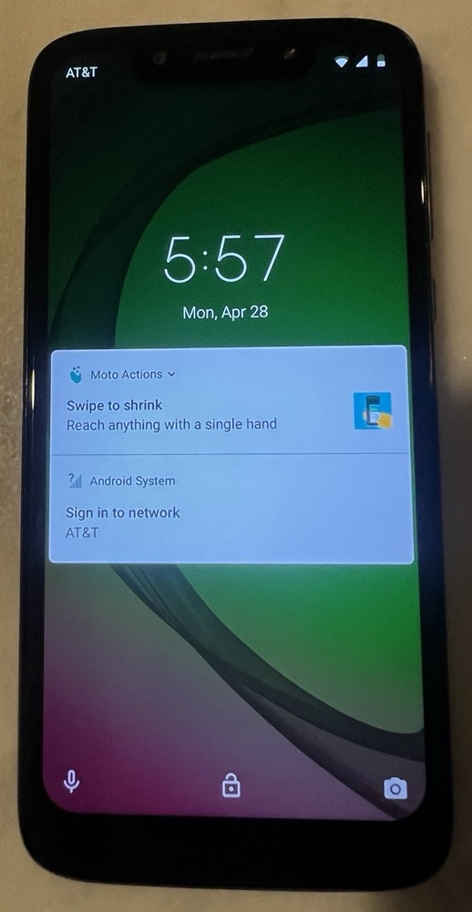AT&T Motorola G7 Play NEW, NEVER USED!!!