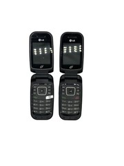 Lot Of 3 Cellphones LG 305 C / 440G Tested Unlocked No Code For Acces Prepaid