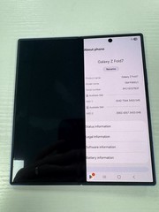 Samsung Galaxy Z Fold 7 – SM-F966U – 512 GB – Blue (Unlocked) – LCD Blacked out