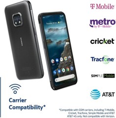 (10PCS BULK) Nokia XR20 | Unlocked | Dual SIM | 6.67″ | 6/128GB |Granite Grey