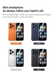Unlocked Global 3G mini 3.0-inch touchscreen Smartphone Android 8.0 Phone Orange