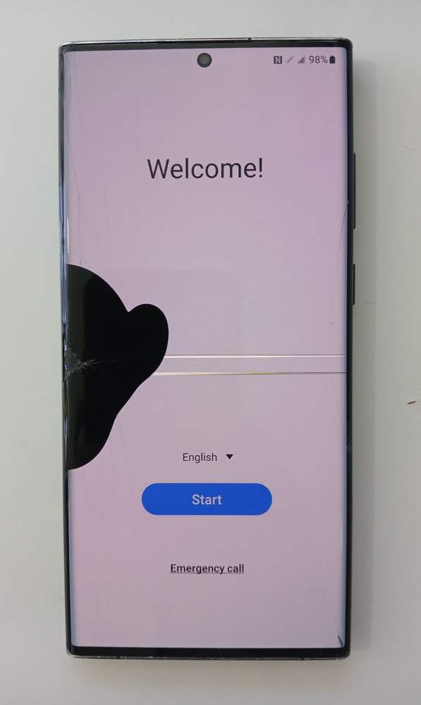 Samsung Galaxy S22 Ultra SM-S908U 128GB Black AT&T