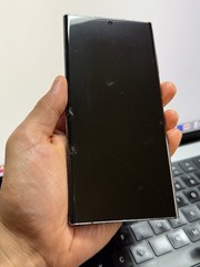 Samsung Galaxy S22 Ultra 512GB Unlocked Black (Cracked) #24614