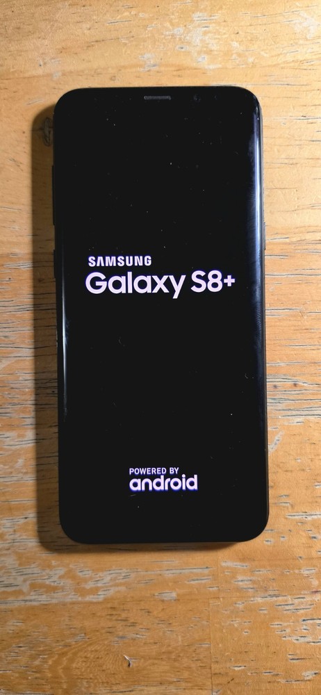 Samsung Galaxy S8+ AT&T, Black Working Charging