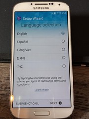 Samsung Galaxy S4 SCH-I545 Verizon 16GB 5in 13MP Android White 4G LTE