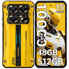 OUKITEL 2026 WP60 Rugged Smartphone 5G 10000mAh Android Phone 7.2 in 48GB+512GB