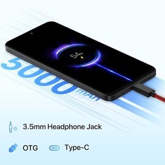 UMIDIGI Note 100A 5000mAh Battery Android 14 Unlocked Smartphone