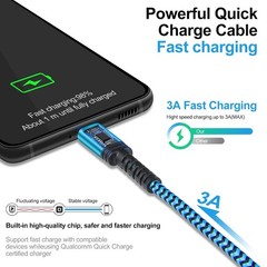 2 Pack 3FT USB-C Fast Charger for Samsung Galaxy A32 A15 5G