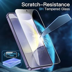 Screen Protector for Samsung Galaxy S24+ 6.7-Inch Tempered Glass, HD Clear 5G