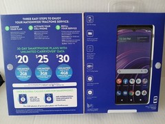 Blu View 5G Speed B1550VL Tracfone 64GB 4GB Ram 6.5 mint condition smart phone